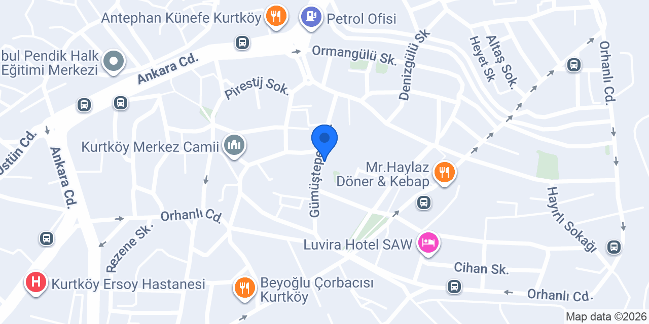 Eksen Boru konumu