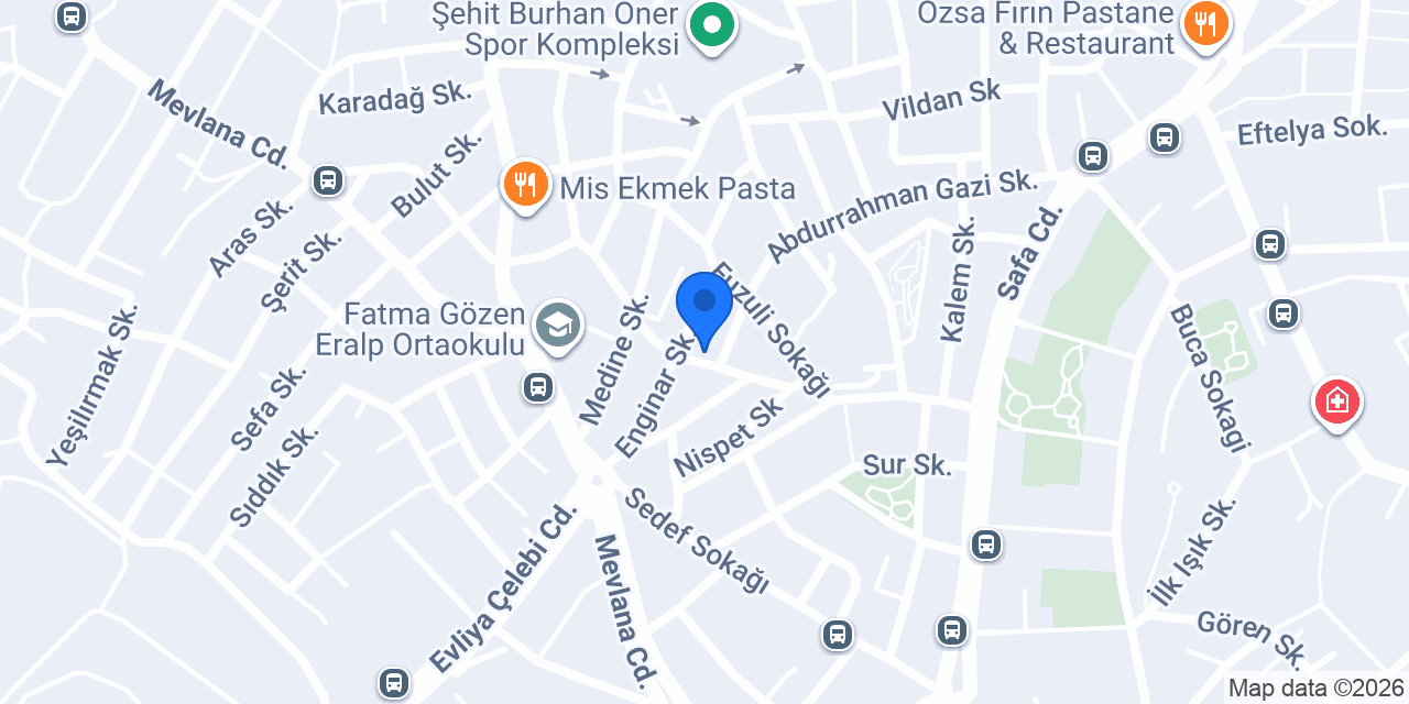 Çiçek Evi konumu