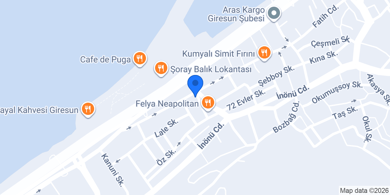 Şafak Taksi konumu