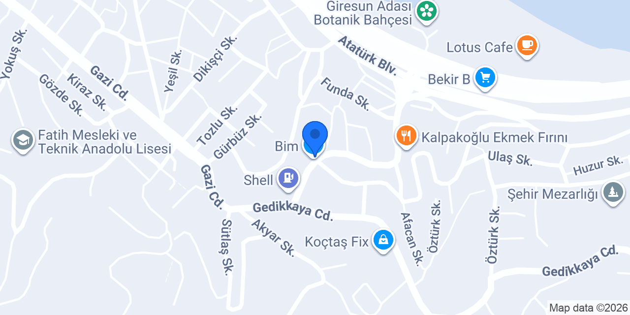 Gizem Eczanesi konumu