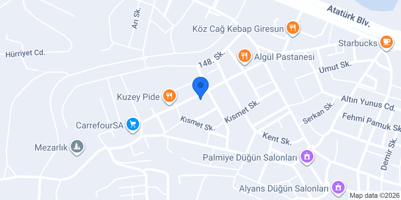 Günaydın Restaurant & Cafe konumu