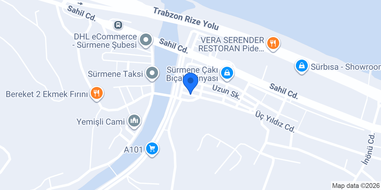 Çilingir Kuyumculuk konumu