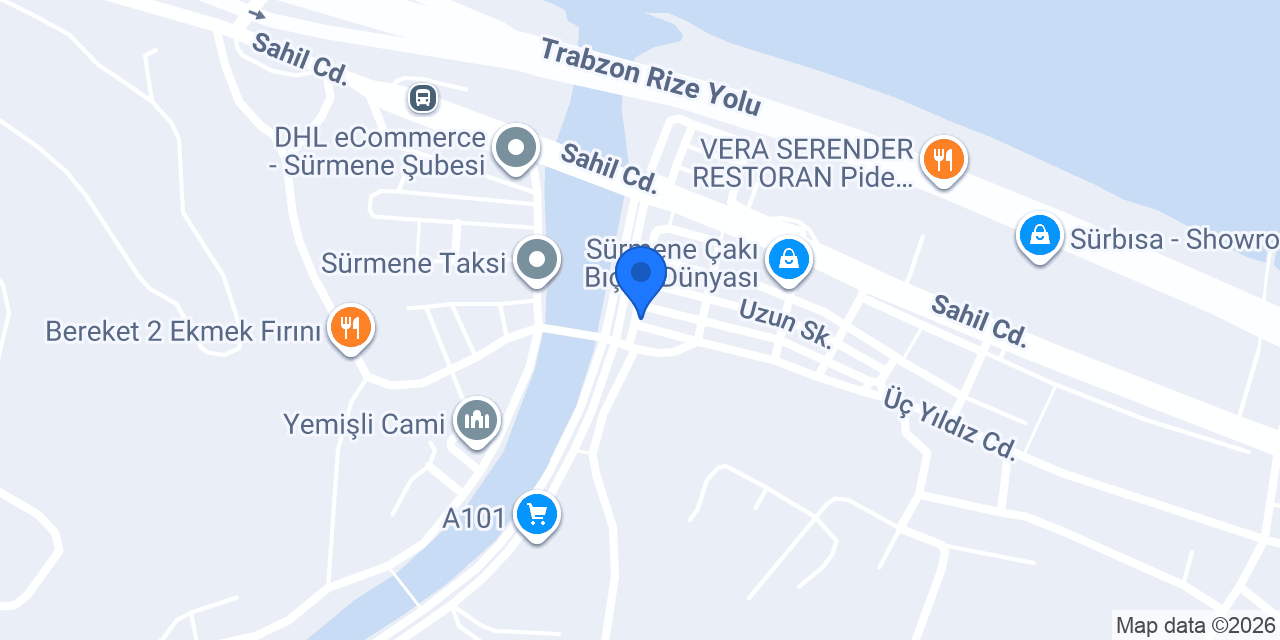 Özen Mefruşat konumu