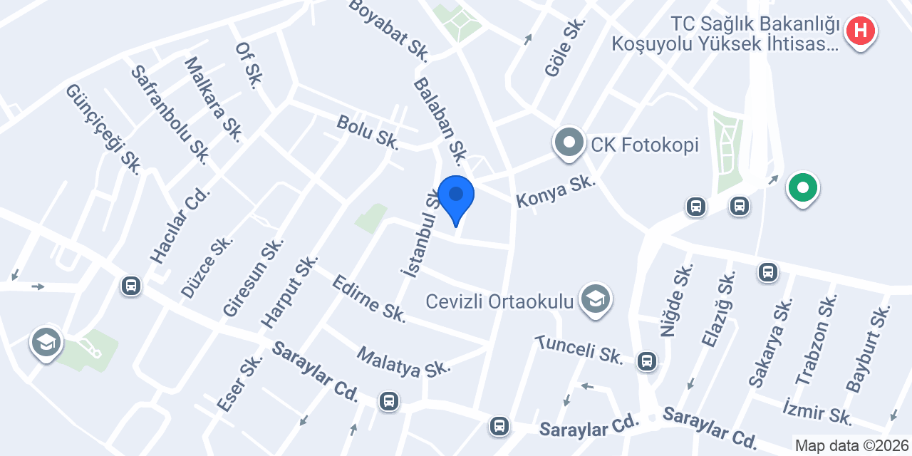 Harrem’s Davet Evi konumu