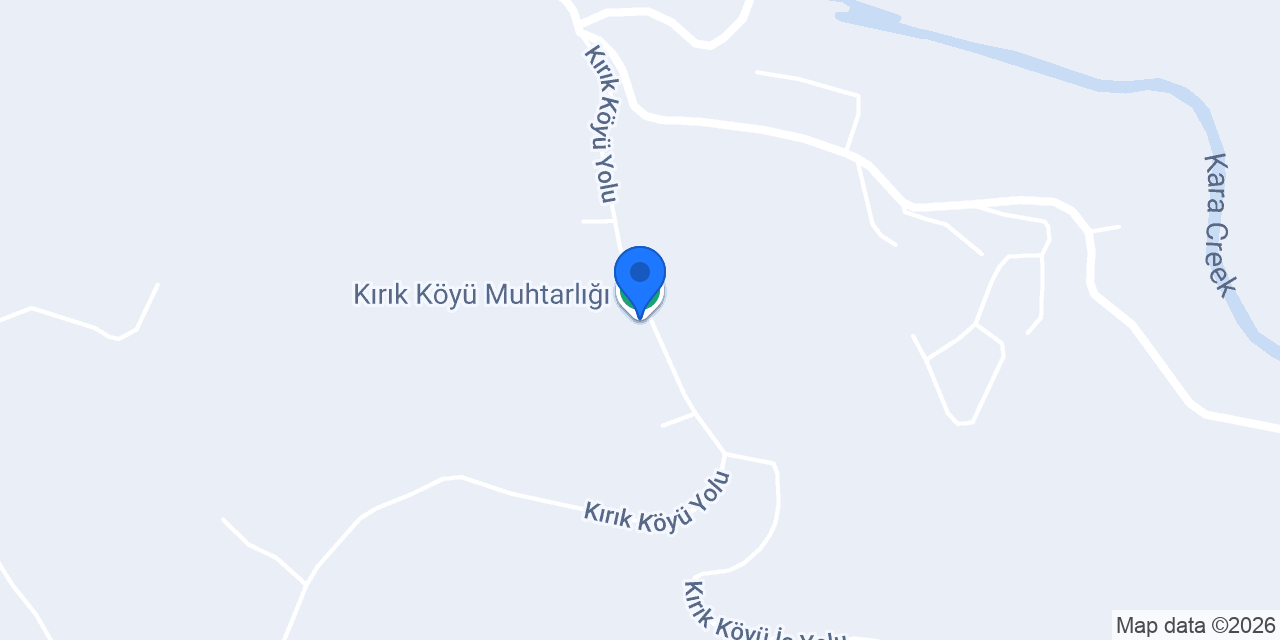 Kırık Köyü Muhtarlığı konumu