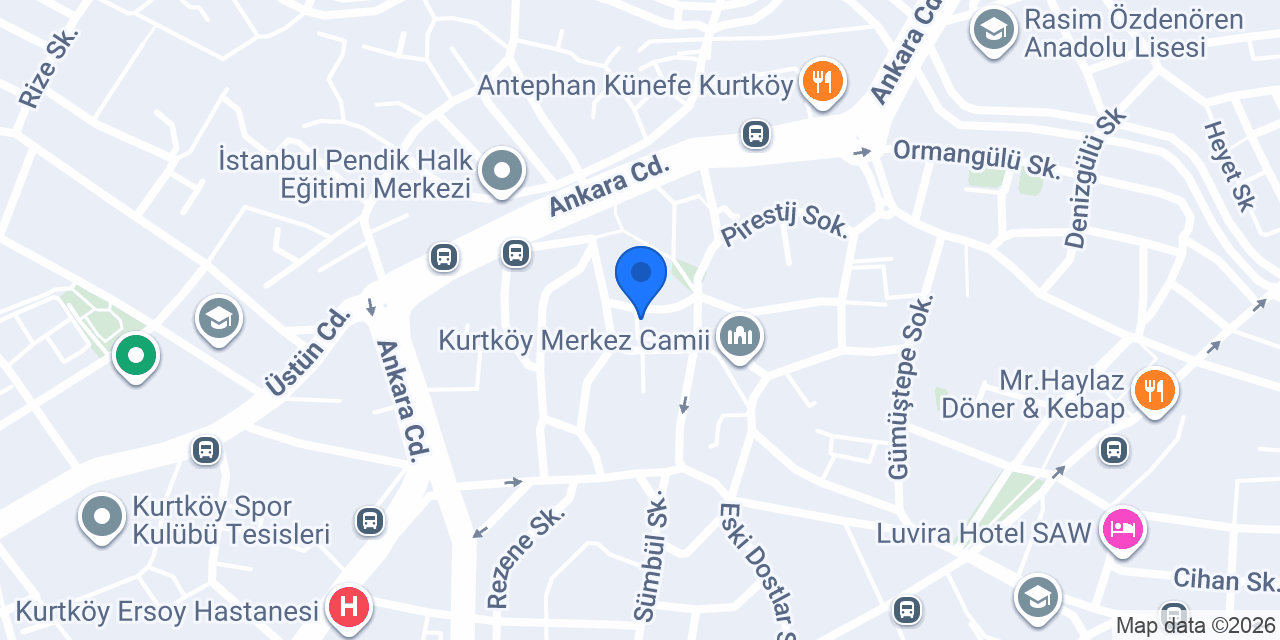 Akrilik Zemin konumu