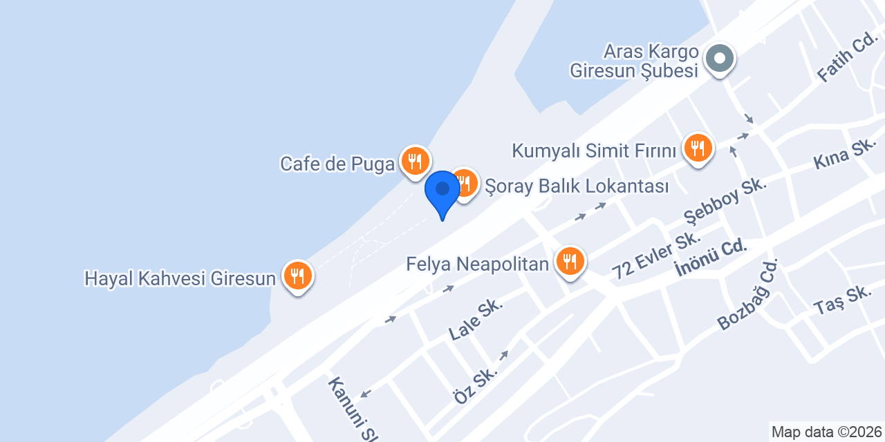 Faralya Restorant Cafe konumu