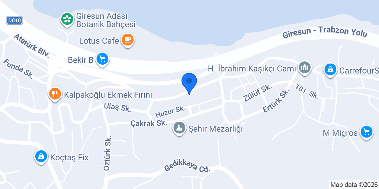 Zeynebim Bay Bayan Terzi konumu