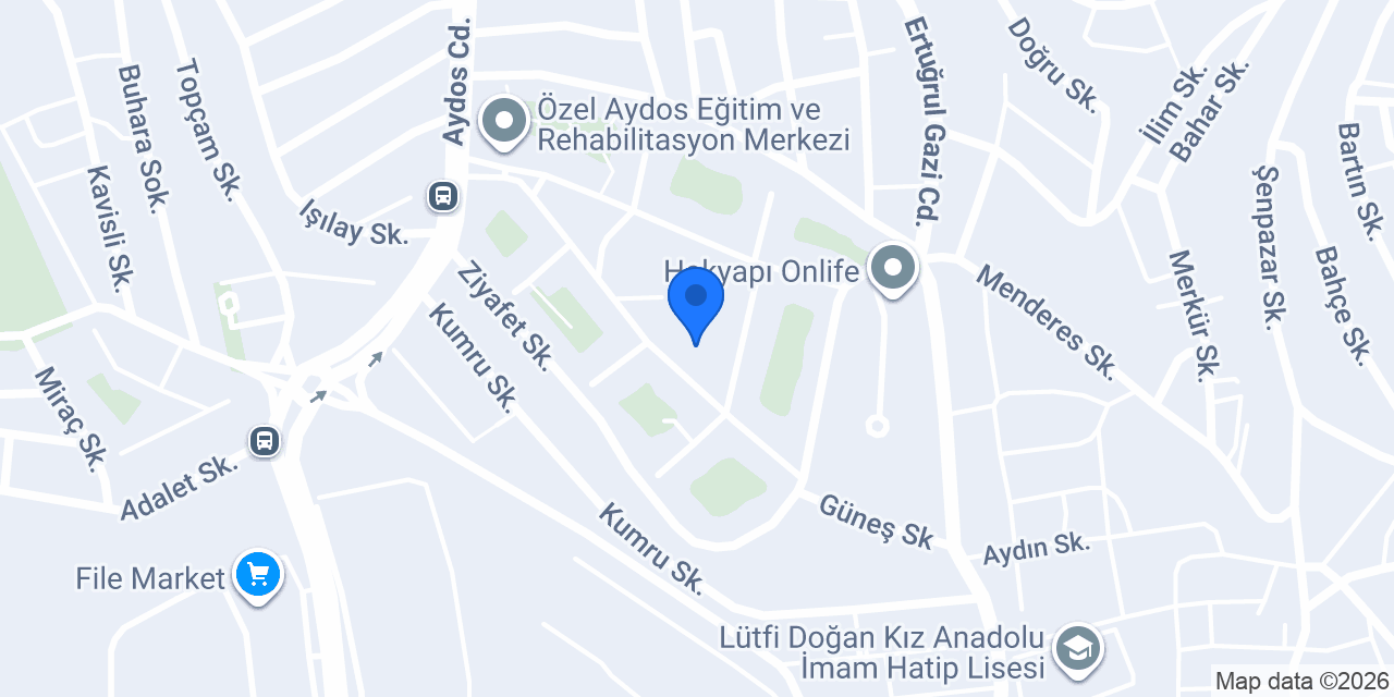 Fethi Gemuhluoğlu Ortaokulu konumu