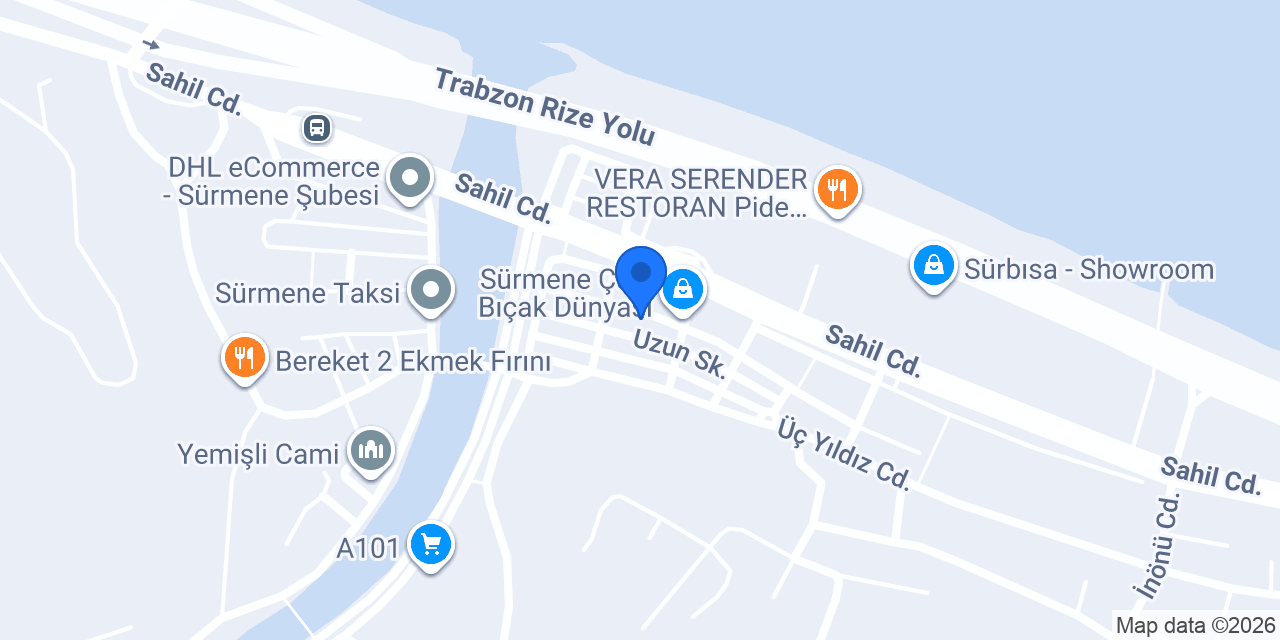 Emanetoğlu Ticaret konumu