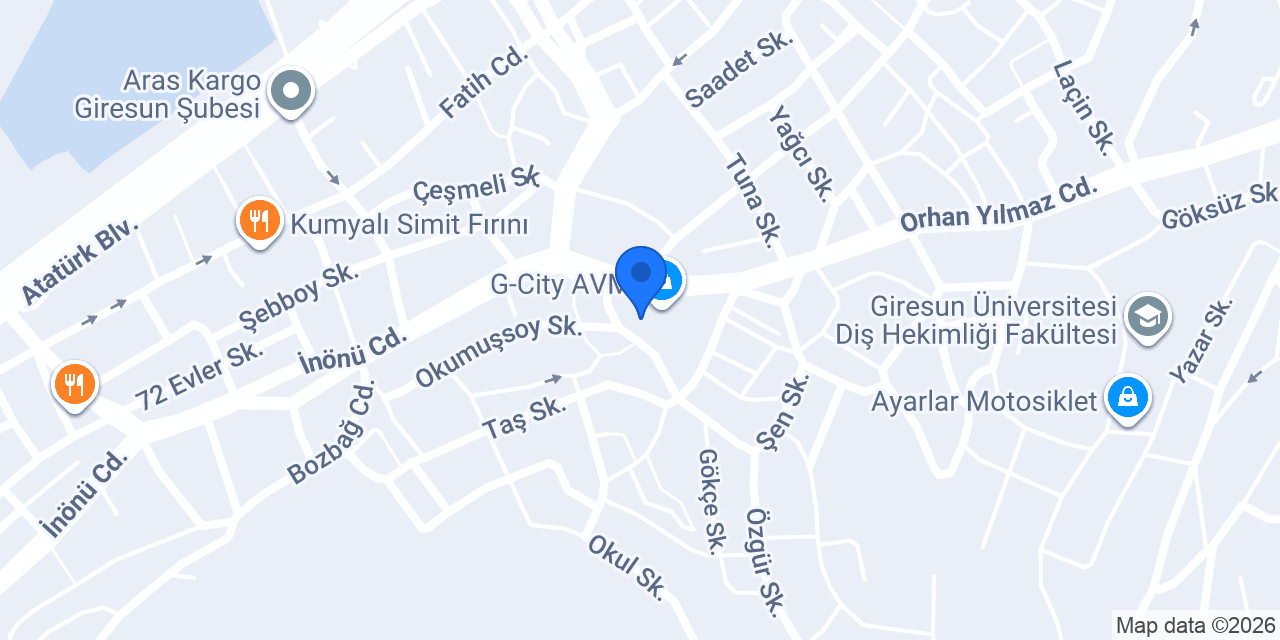 GİRESUN SİNEMALARI konumu
