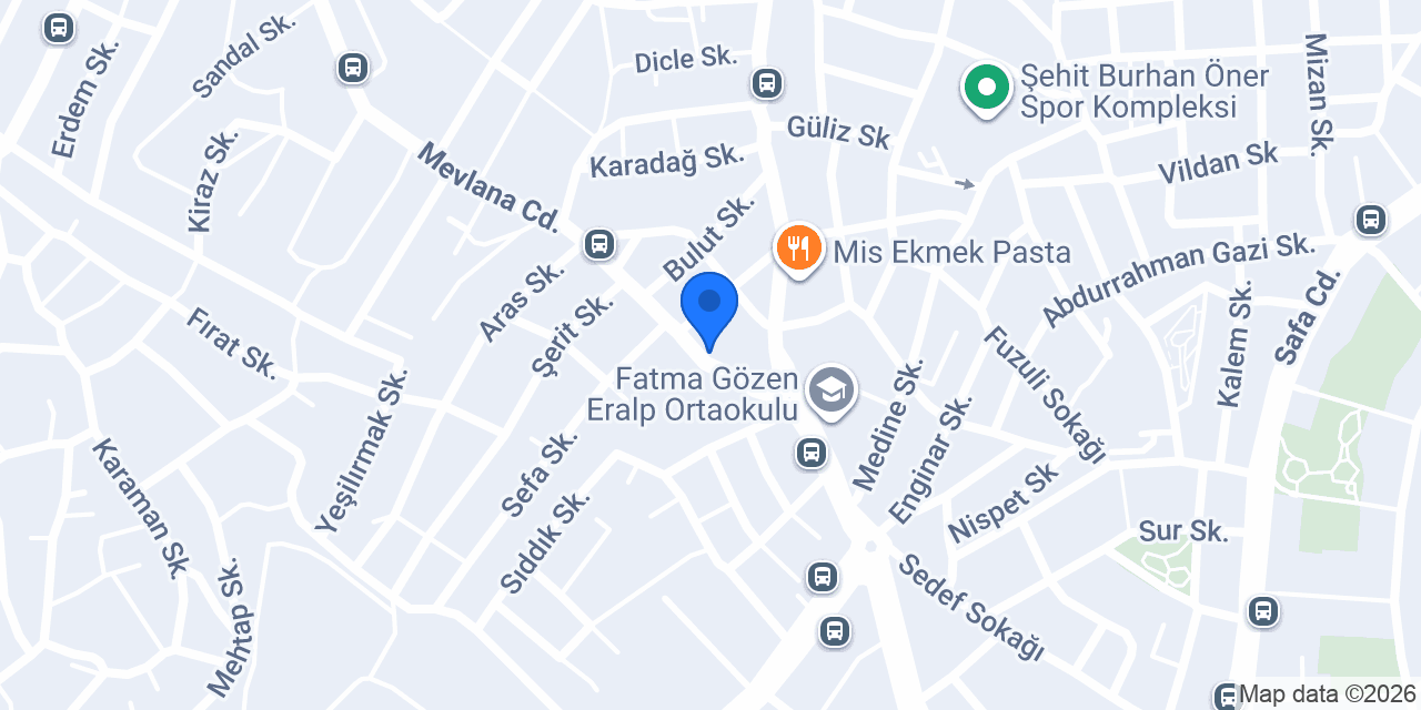YÜKSELLER AVM konumu