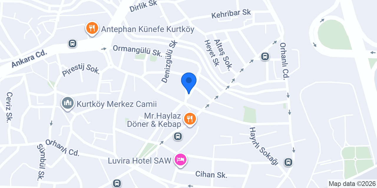 MyLor pizza konumu