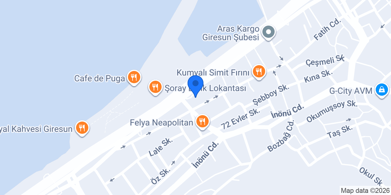Kokoreççi Şenol Giresun konumu