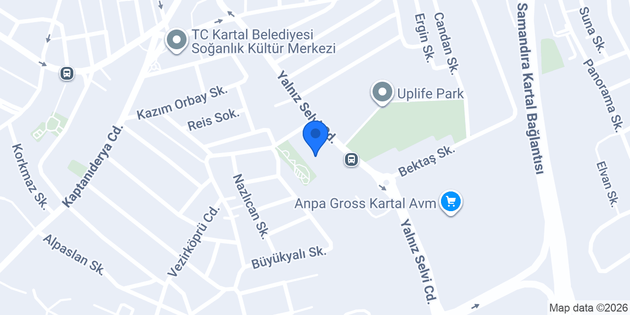 Martı 34 Gıda konumu