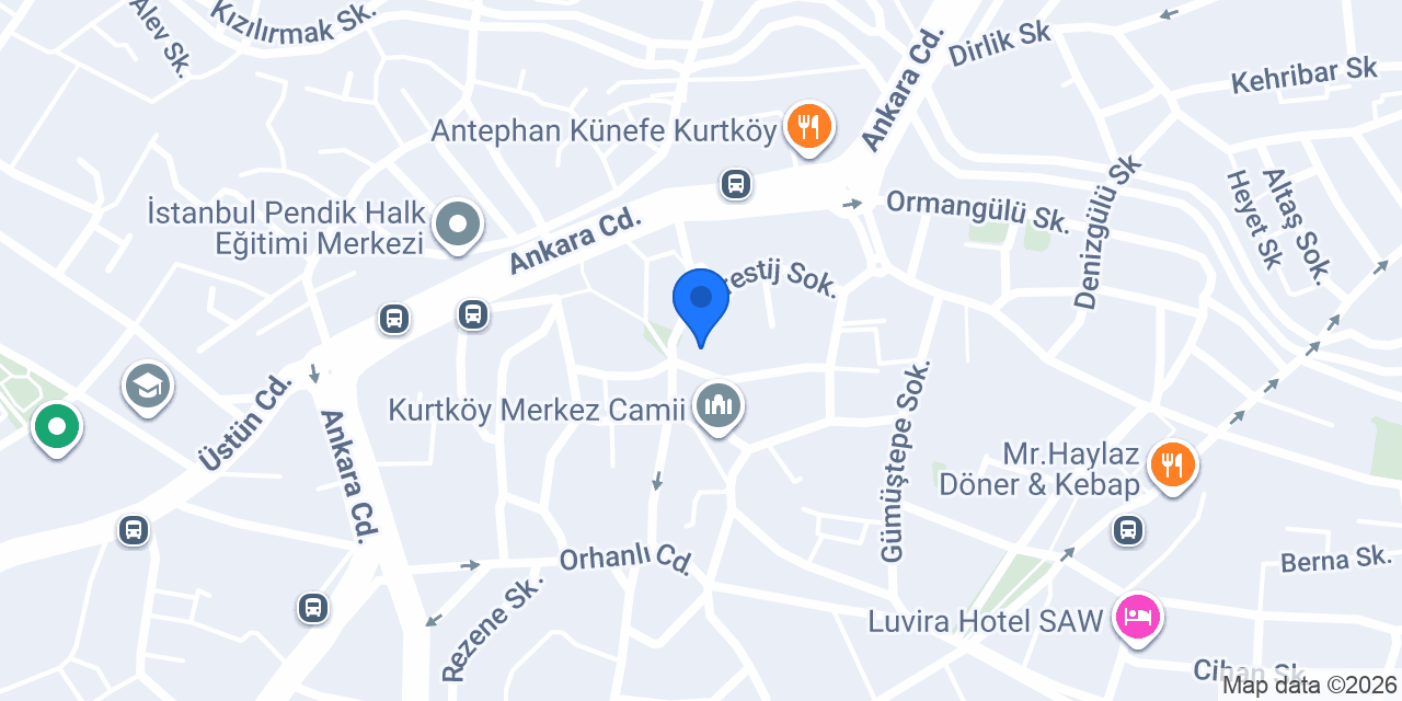 Saksı Deposu konumu