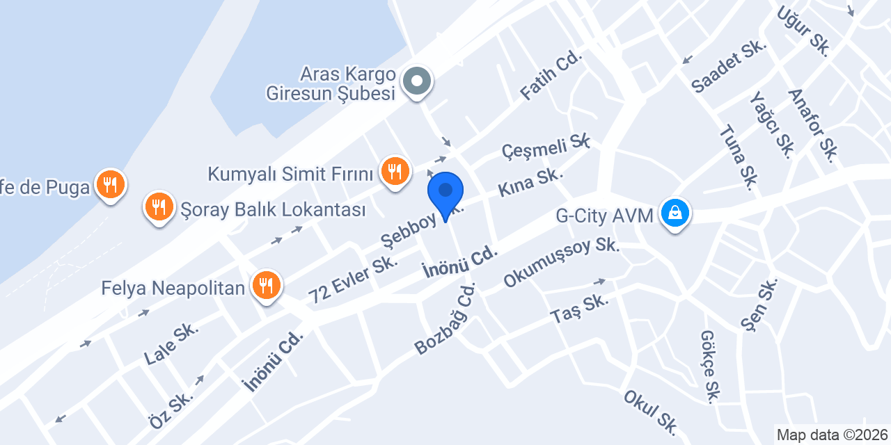 Cihan Taksi konumu