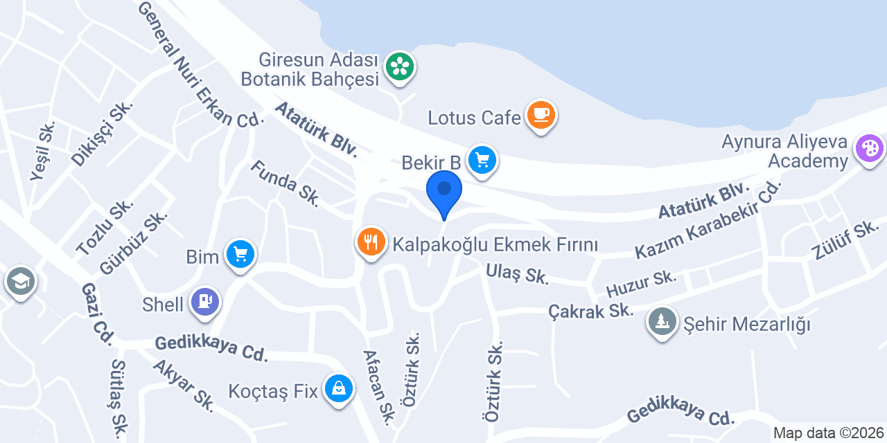 DAŞBAŞICAR’AJ konumu
