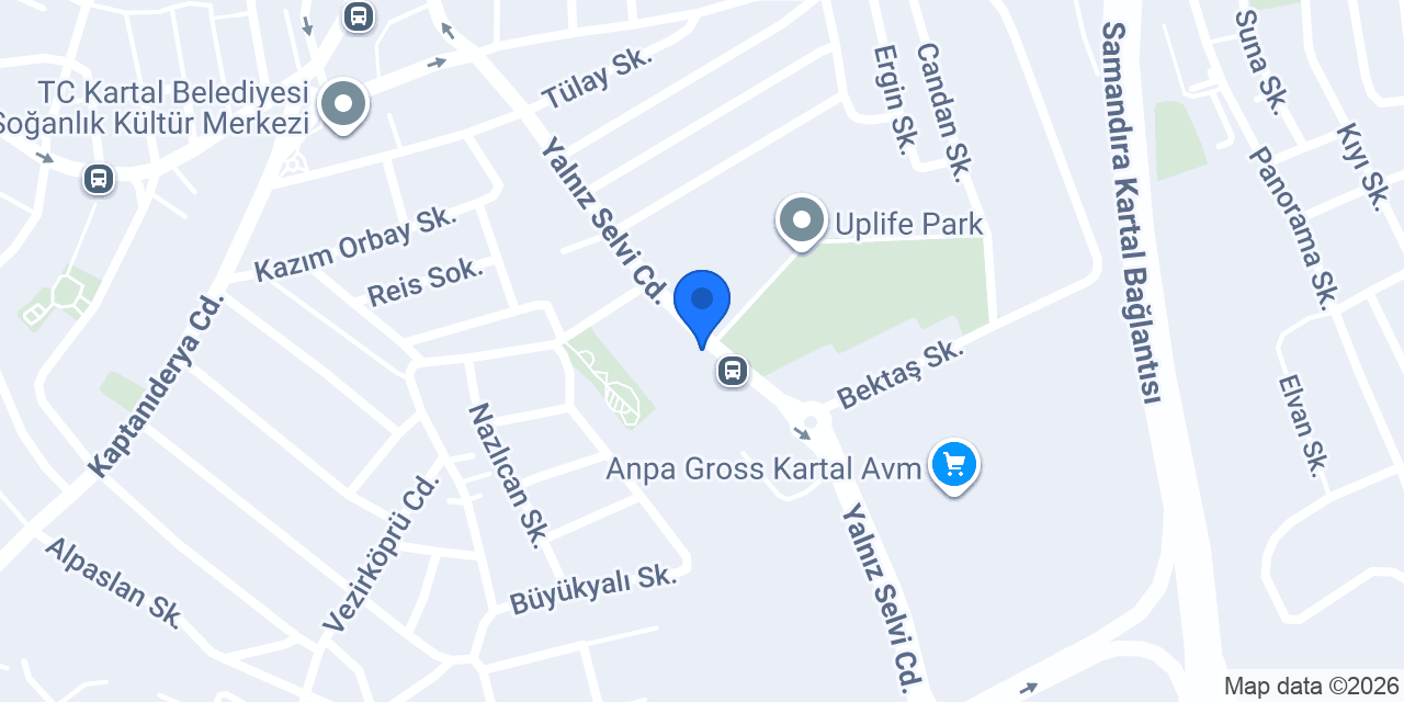 Kartal Plus Eczanesi konumu