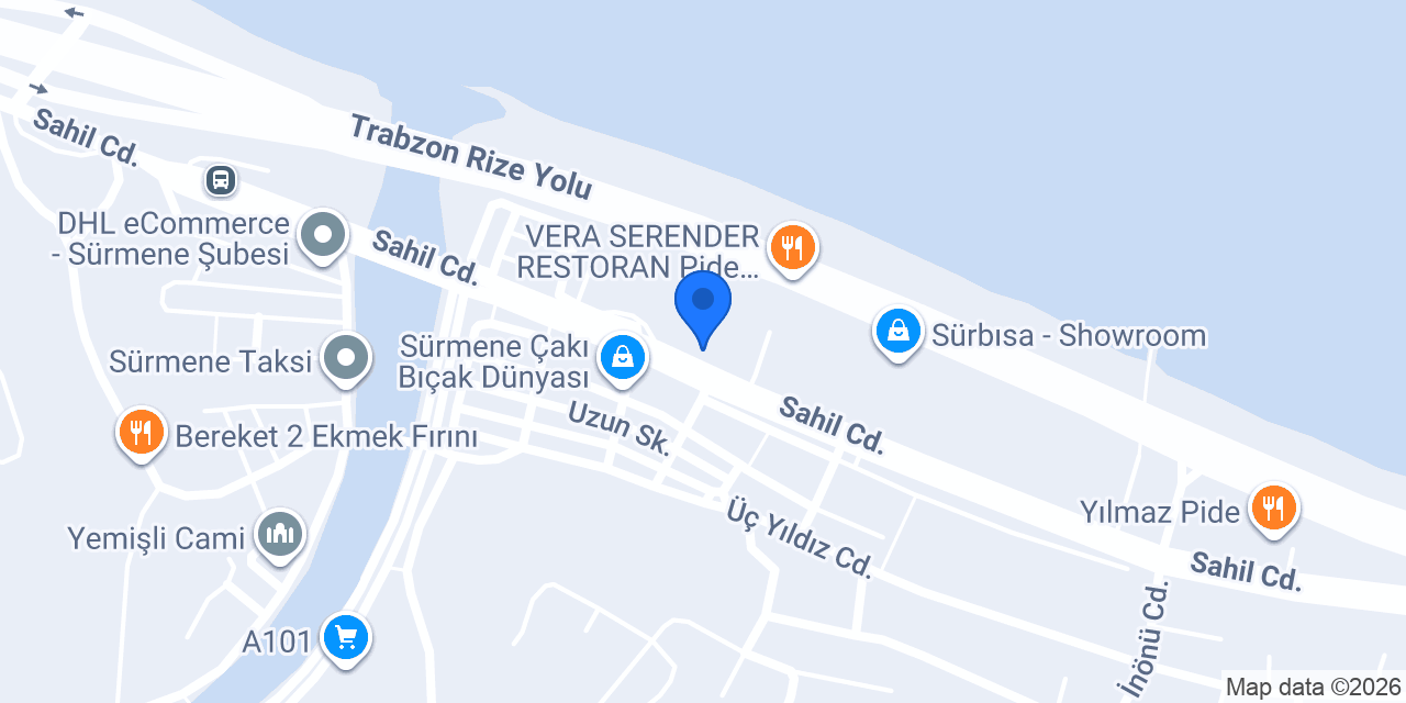 Küçük Ev Çay Salonu konumu