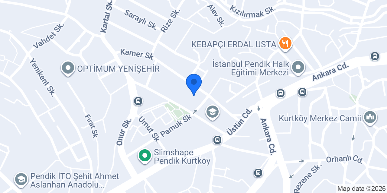 700.Yıl Ortaokulu Pendik konumu