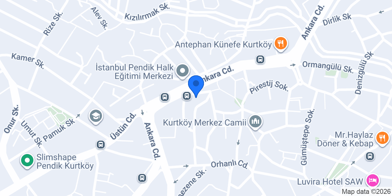 ASYA AVM KURTKÖY konumu