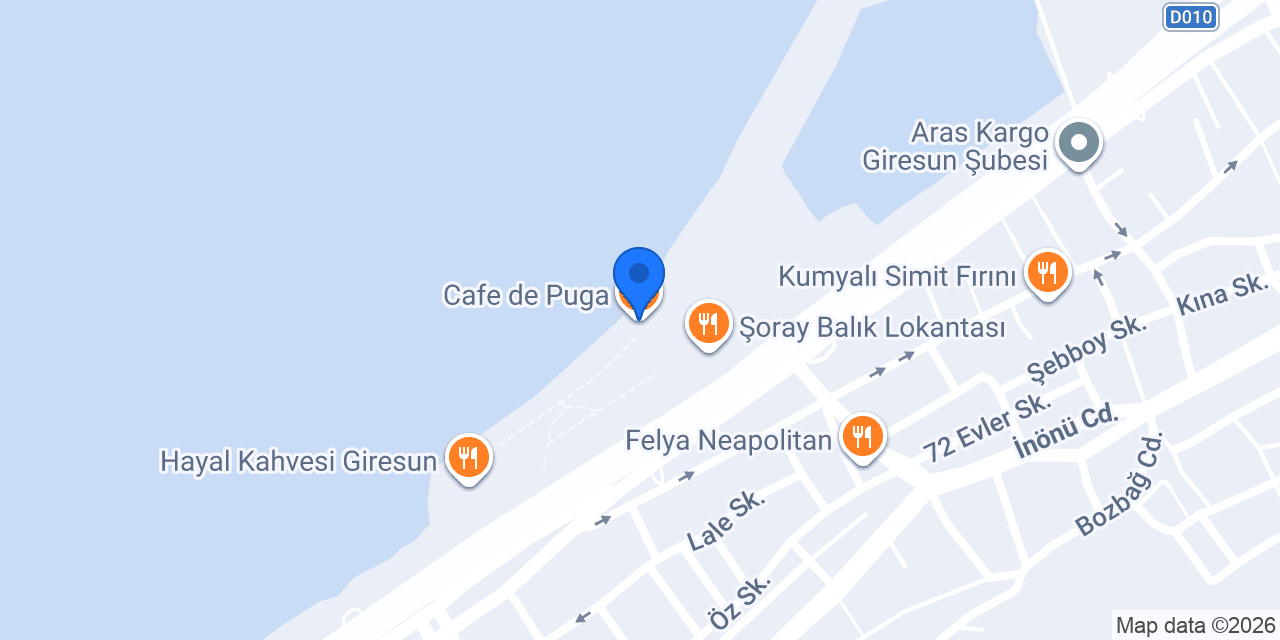 Cafe de Puga konumu