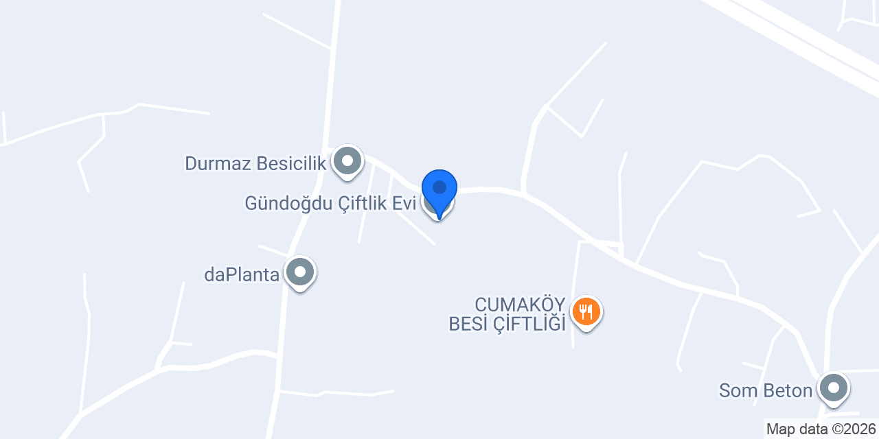 Gündoğdu Çiftlik Evi konumu