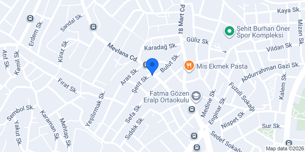 Derya Mobilya konumu