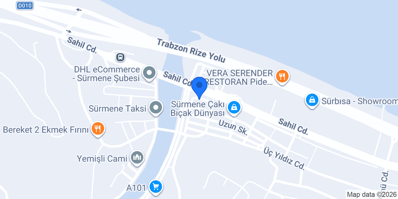 Sürmene Ofset Matbaacılık konumu