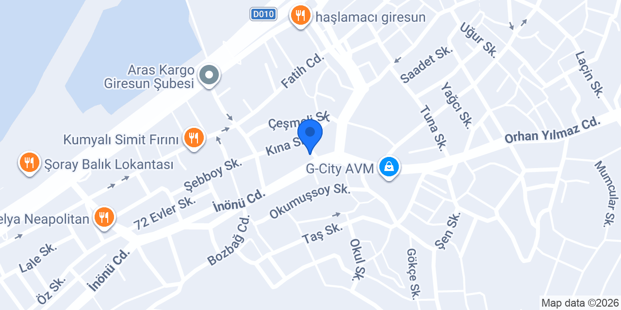 Veteriner Polikliniği konumu