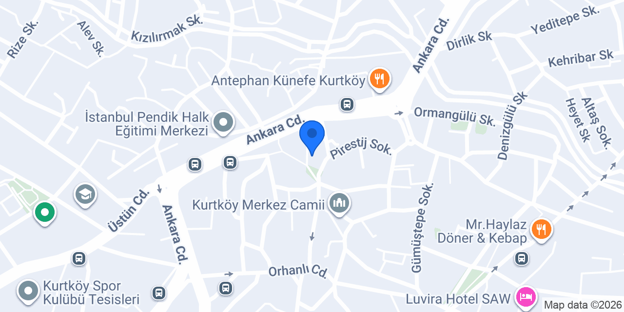 Kurtköy Yenişehir Çilingir konumu