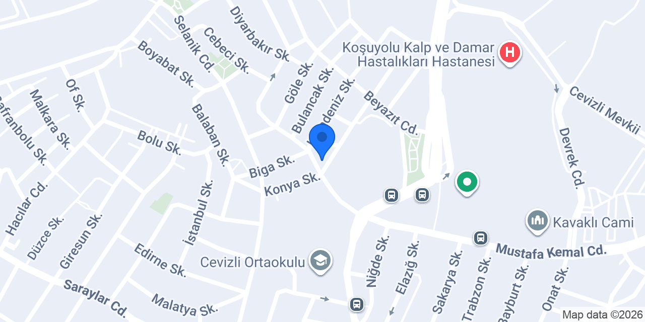 Eva Granit ve Yapı Malzemeleri - Eva Floor - EvaStore konumu