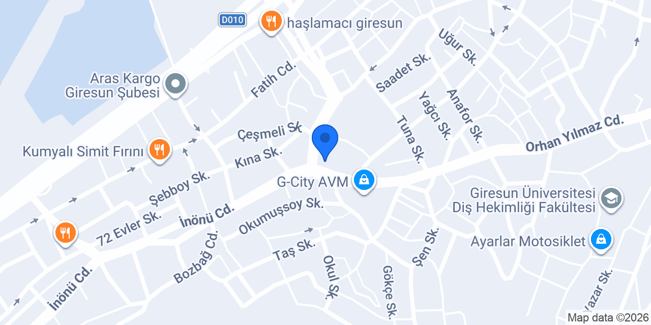 Sahil Kasabı & Restoran konumu