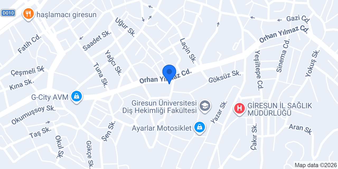 Giresun Çiçekçilik konumu