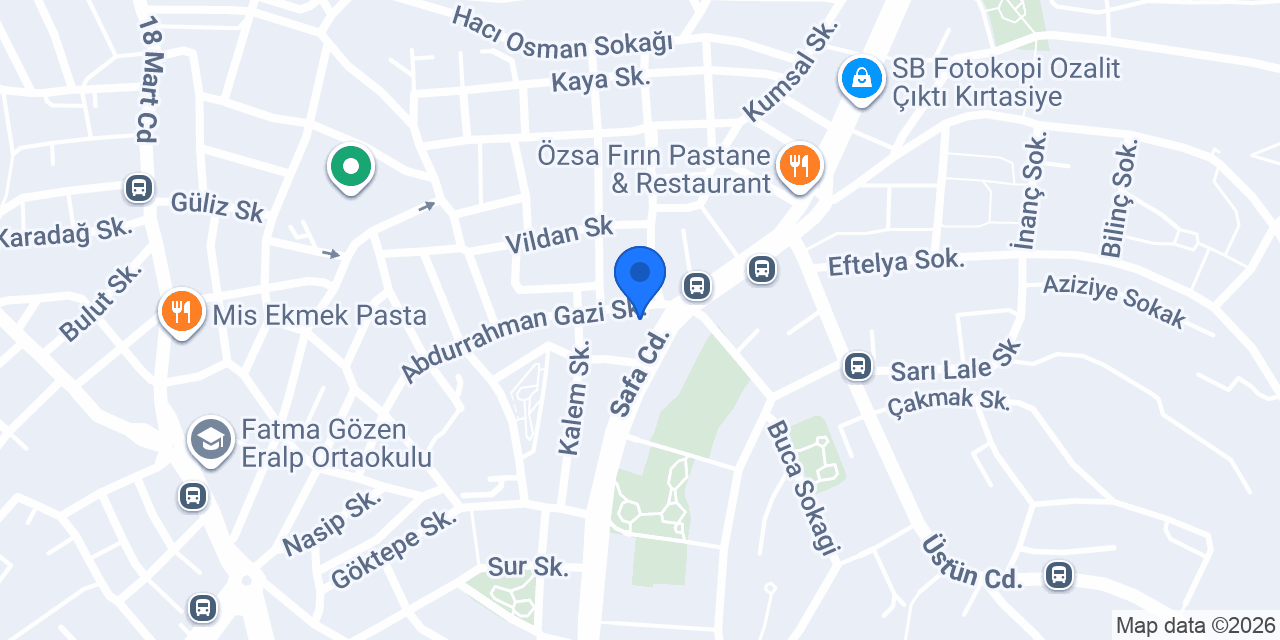 Sülüntepe Eczanesi konumu