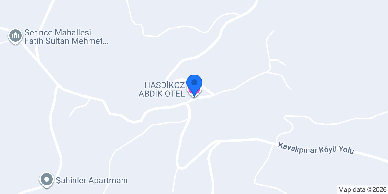 HASDİKOZ ABDİK OTEL konumu
