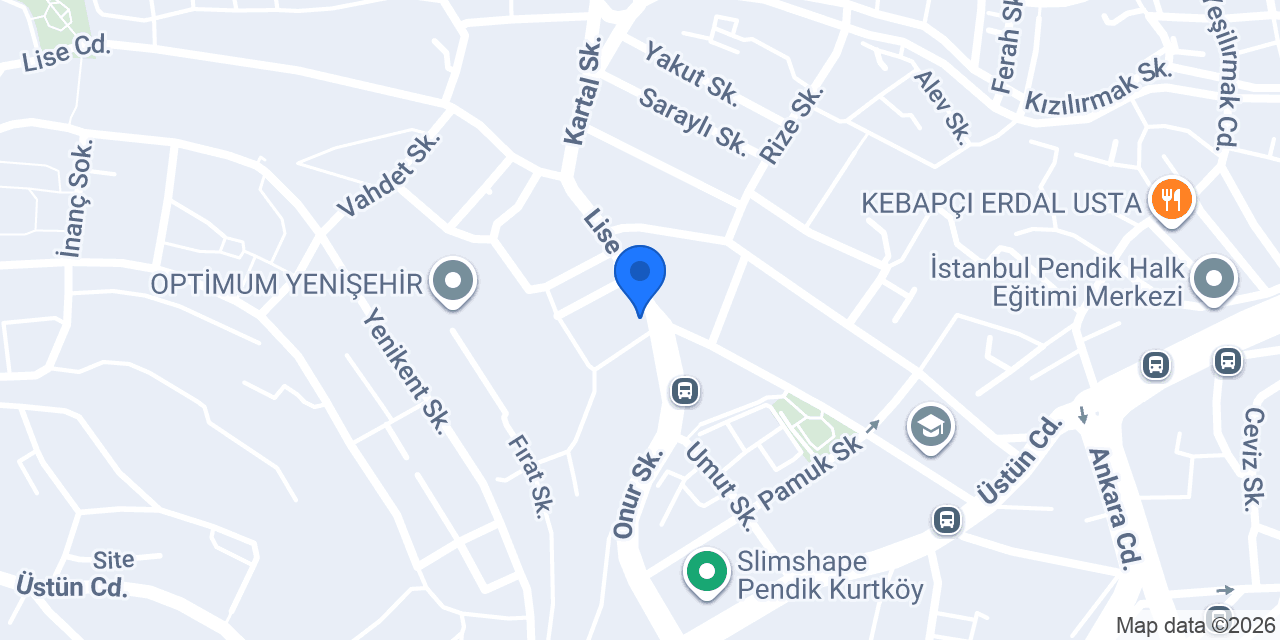 Cadde erkek kuaförü konumu