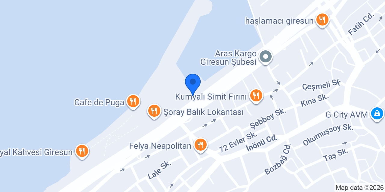 Sandal Kafe konumu