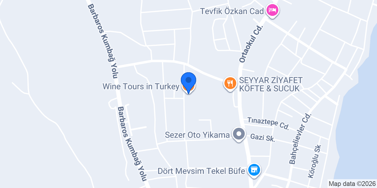 Wine Tours in Turkey konumu