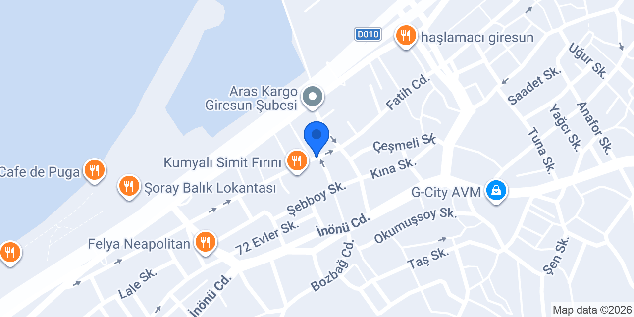 Şafak Eczanesi konumu