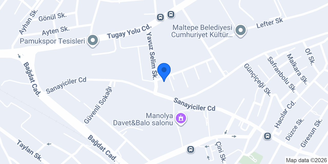 Türev Dizayn İç Mimarlık konumu