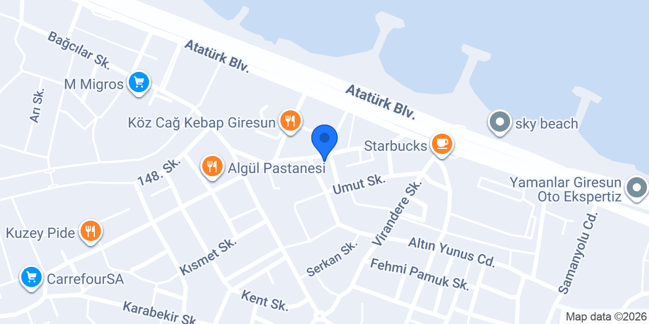 Fındık Taksi konumu