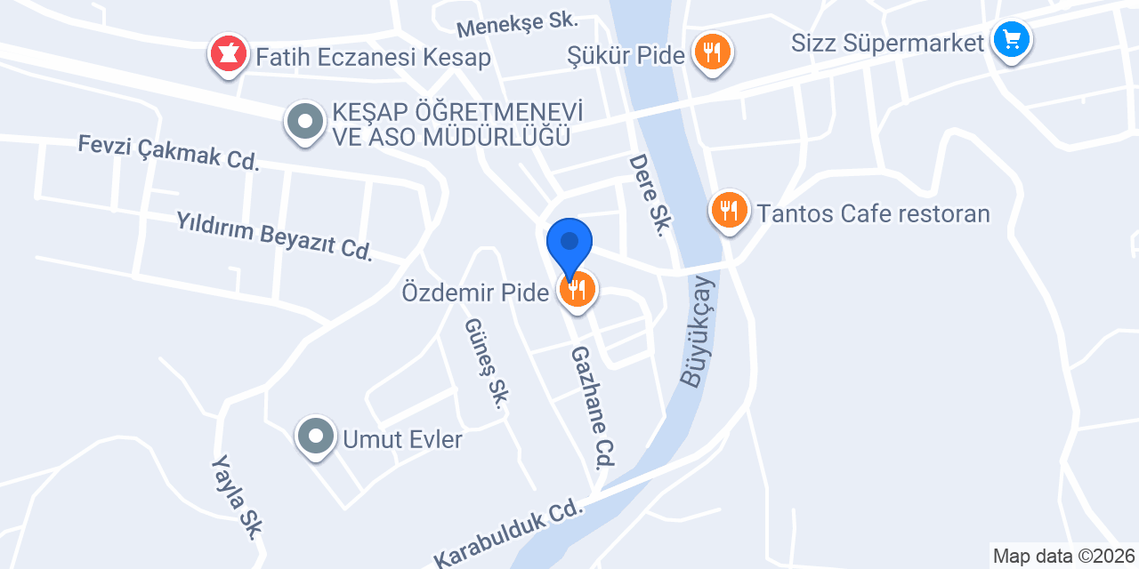 UNAT ECZANESİ konumu