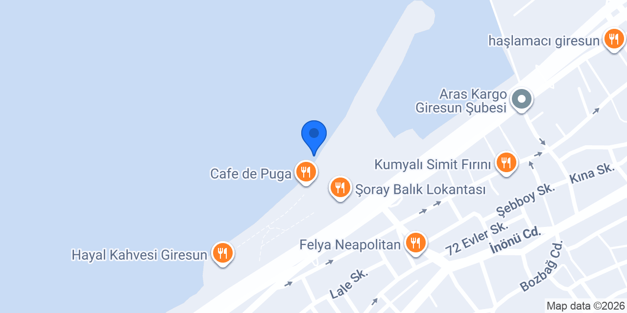 Giresun Ada turu konumu
