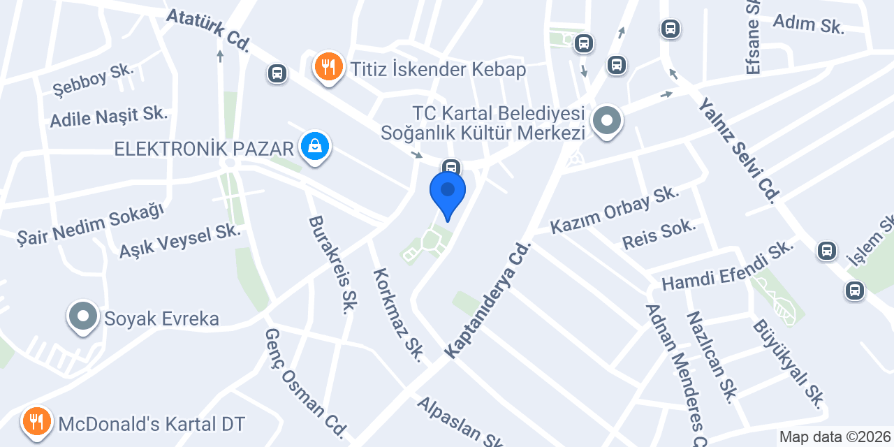 Arwings Chicken Soğanlık konumu