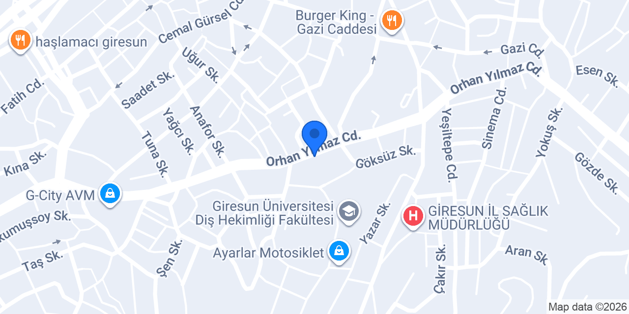 1 Nolu Aile Sağlığı Mrk. konumu