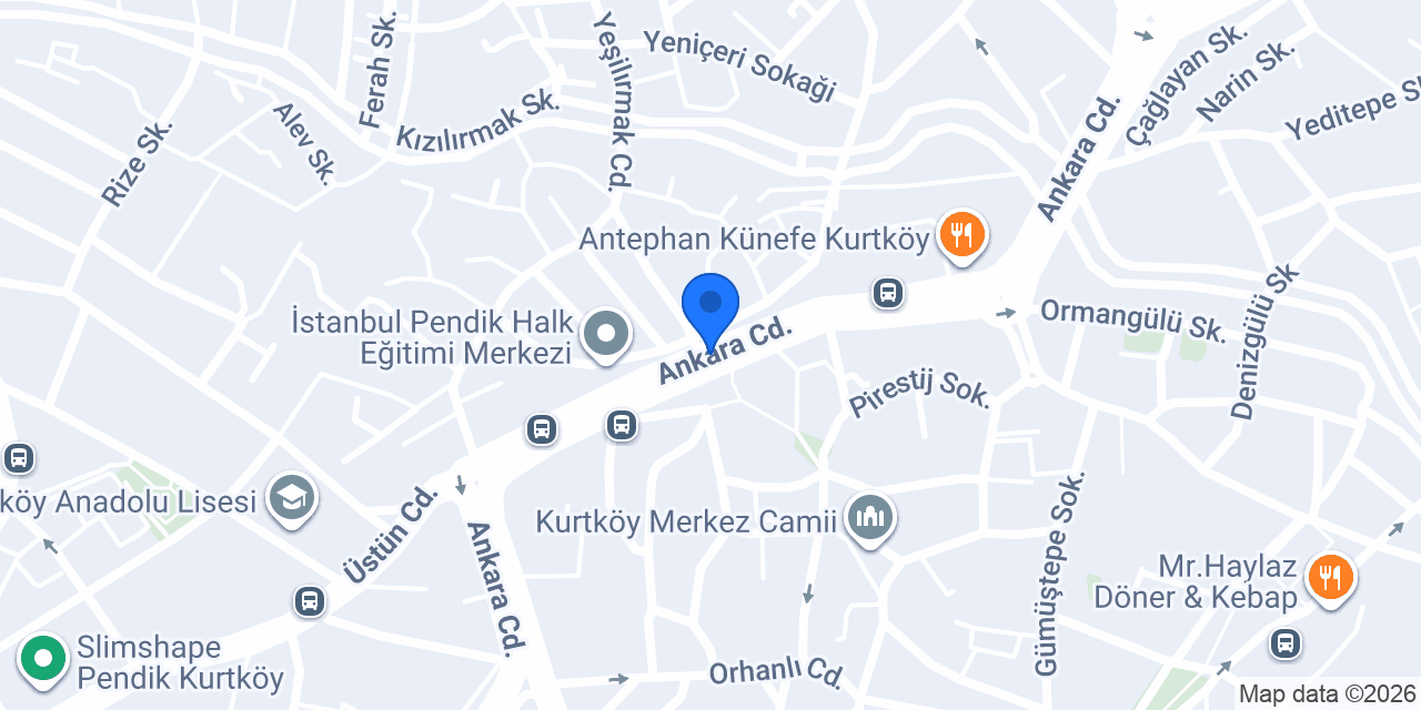 KURTKÖY SINAV KURS konumu