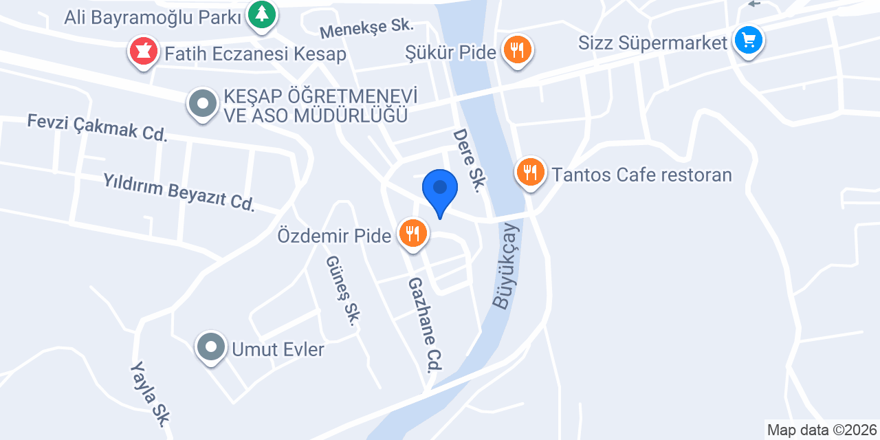 Kısmet Taksi konumu