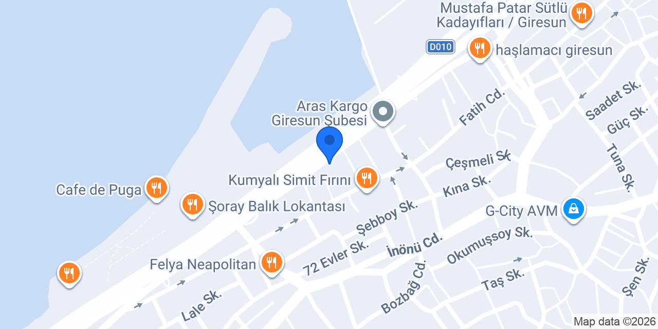 Serra İç Mimarlık konumu